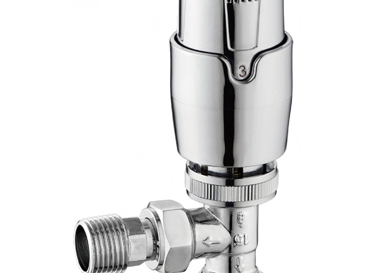 Thermostatic Radiator Valves (pair) - Chrome